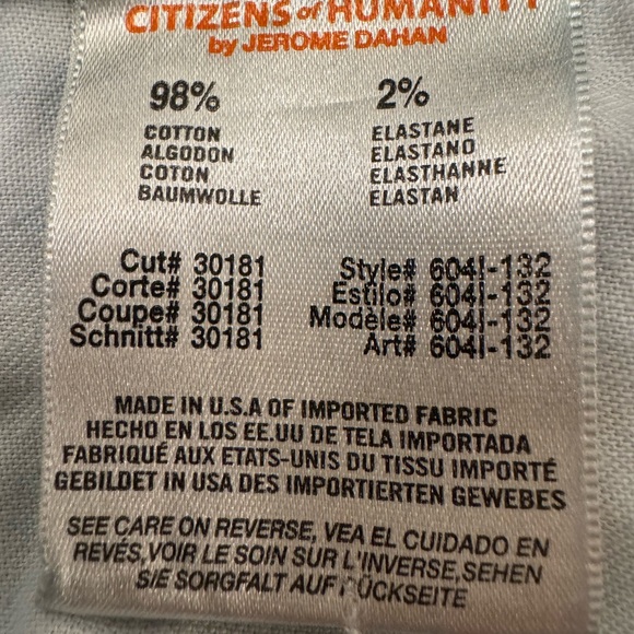 Citizens of Humanity jeans - Picture 7 of 7